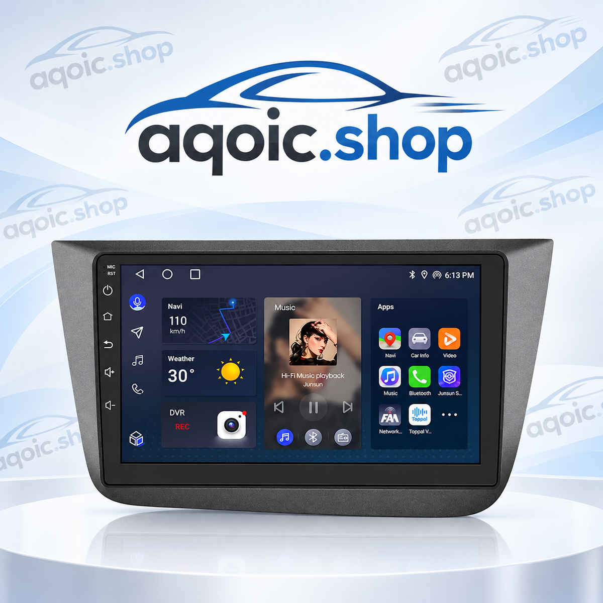 Android Autoradio mit Touchscreen
